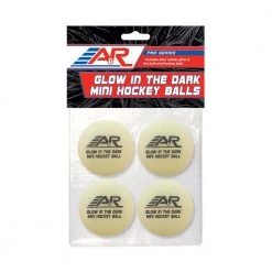 A&R Glow in the Dark Mini Balls - 4 Pack