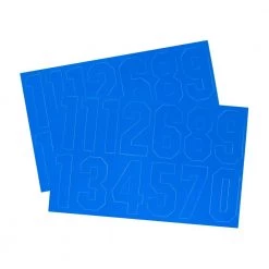 A&R Hockey Helmet Numbers - 2 Inch -A&R Elegant shop a26r hockey helmet numbers 2 inch a26r number decal pack royal