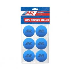 A&R Mini Hockey Balls - 6 Pack