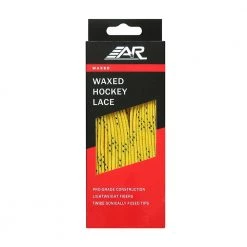 A&R Waxed Hockey Laces -A&R Elegant shop a26r waxed hockey laces yellow waxed yellow