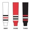 NHL Team Hockey Socks - Chicago Blackhawks - Junior -A&R Elegant shop nhl team hockey socks chicago blackhawks junior