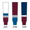 NHL Team Hockey Socks - Colorado Avalanche - Tyke