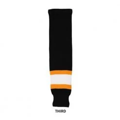 NHL Team Sock Boston Bruins - Intermediate -A&R Elegant shop nhl team sock boston bruins intermediate black third